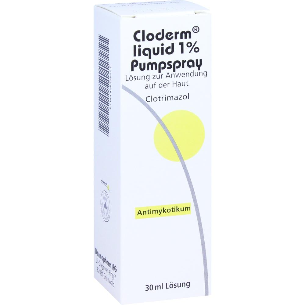 Cloderm liquid 1 % Pumpspray