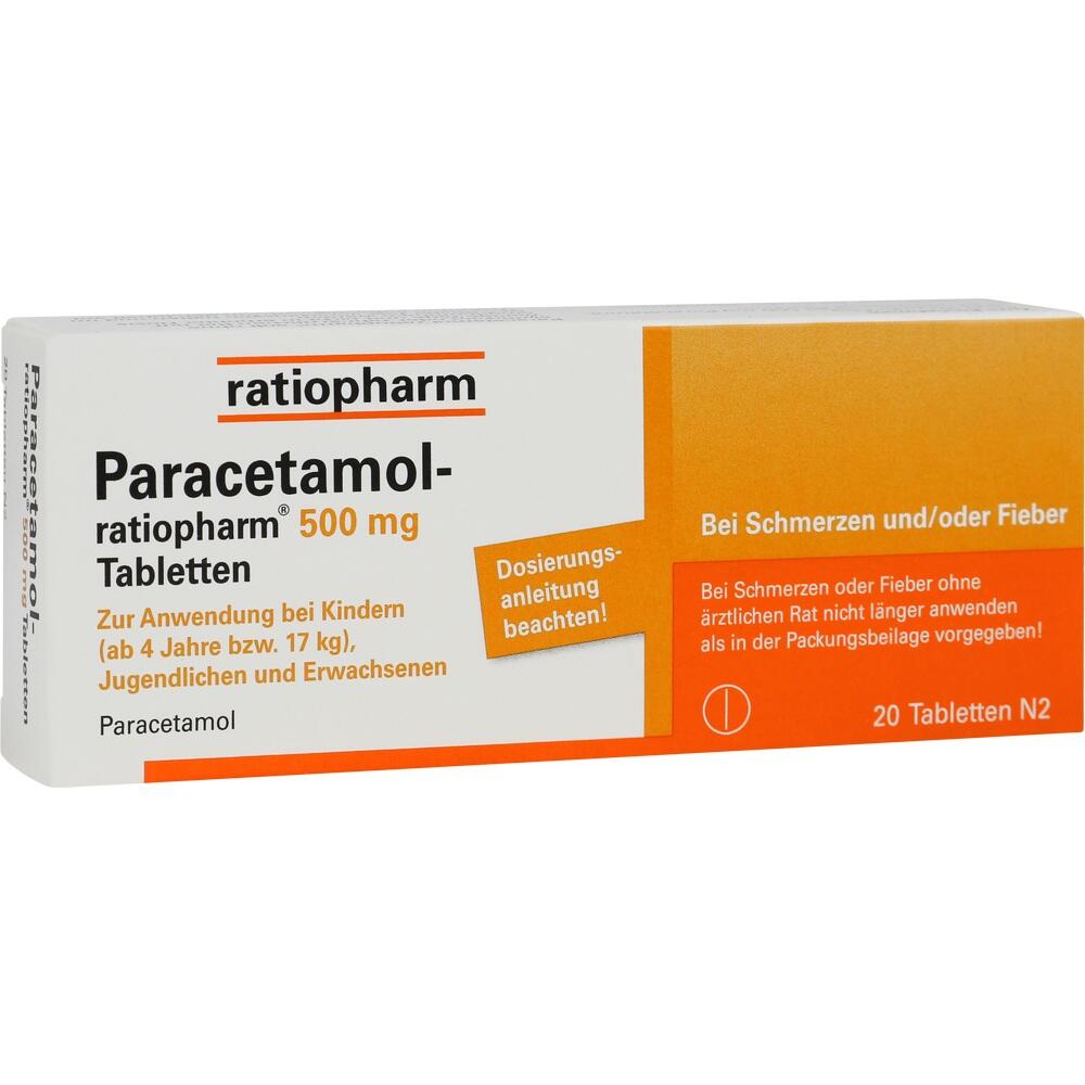 Paracetamol-ratiopharm 500 mg