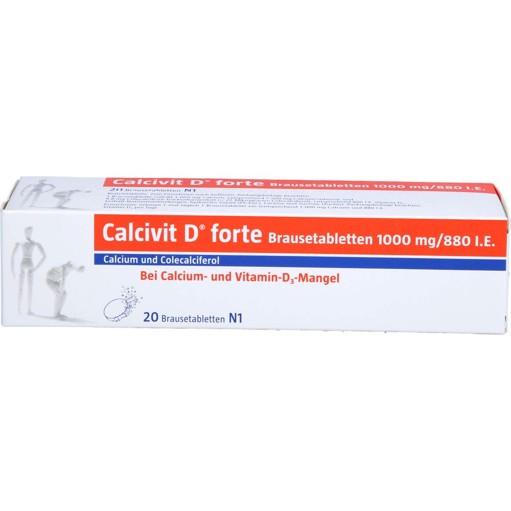 Calcivit D forte 1000 mg/880 I.E.