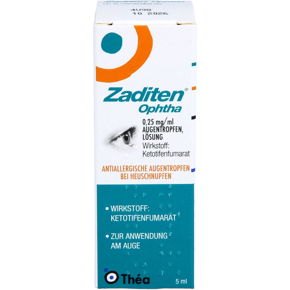 ZADITEN ophtha 0,25 mg/ml