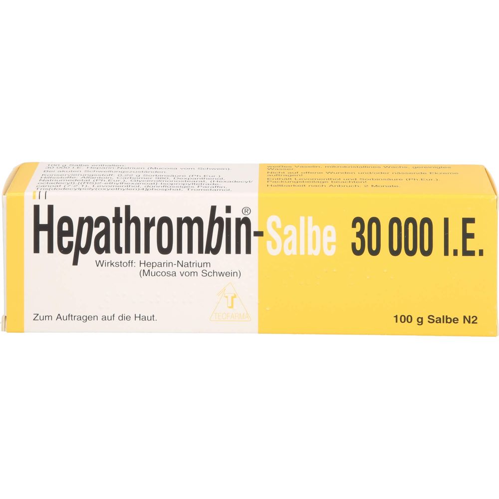 Hepathrombin-Salbe 30000 I.E.