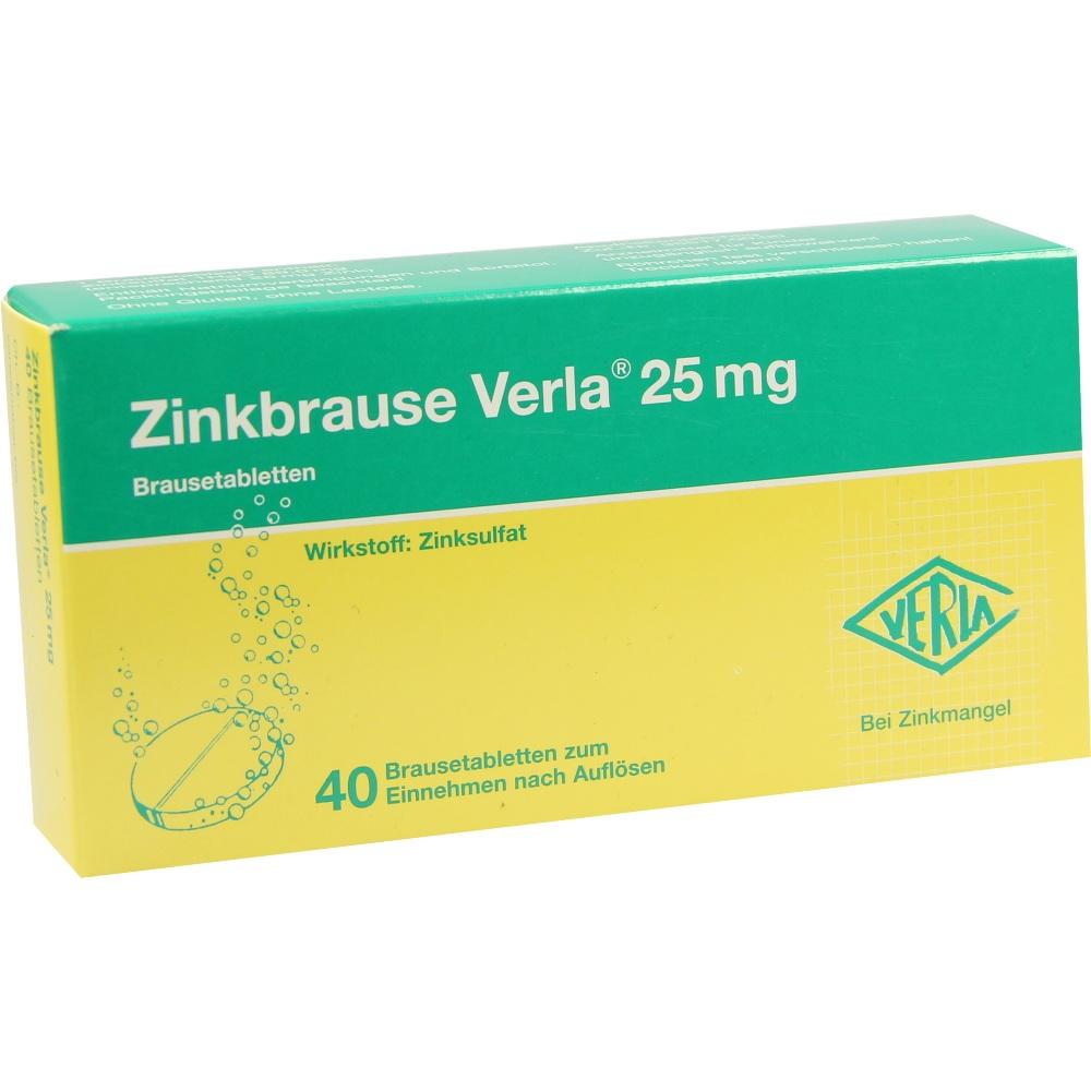 Zinkbrause Verla 25 mg