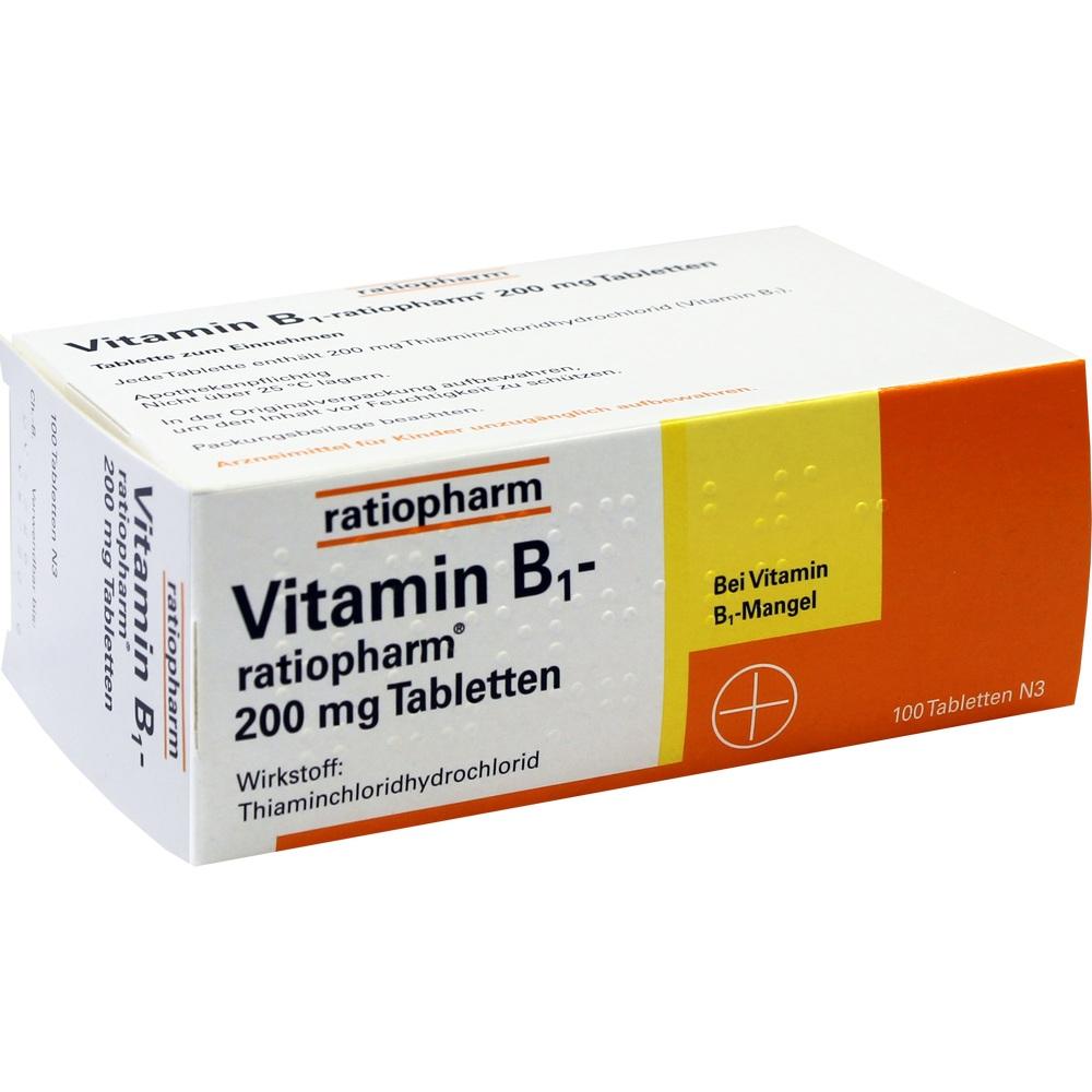 Vitamin B1-ratiopharm 200 mg