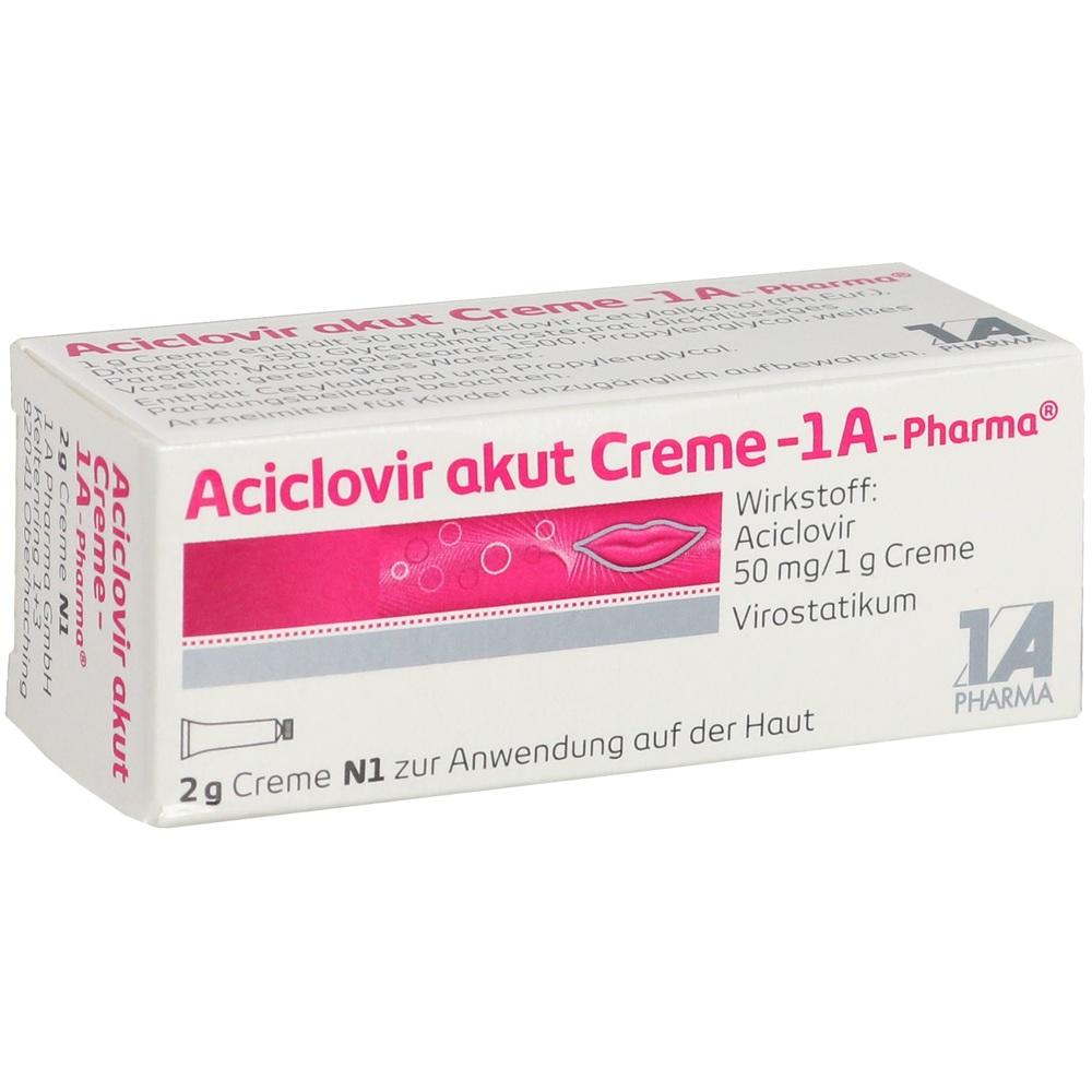 Aciclovir akut Creme-1A Pharma