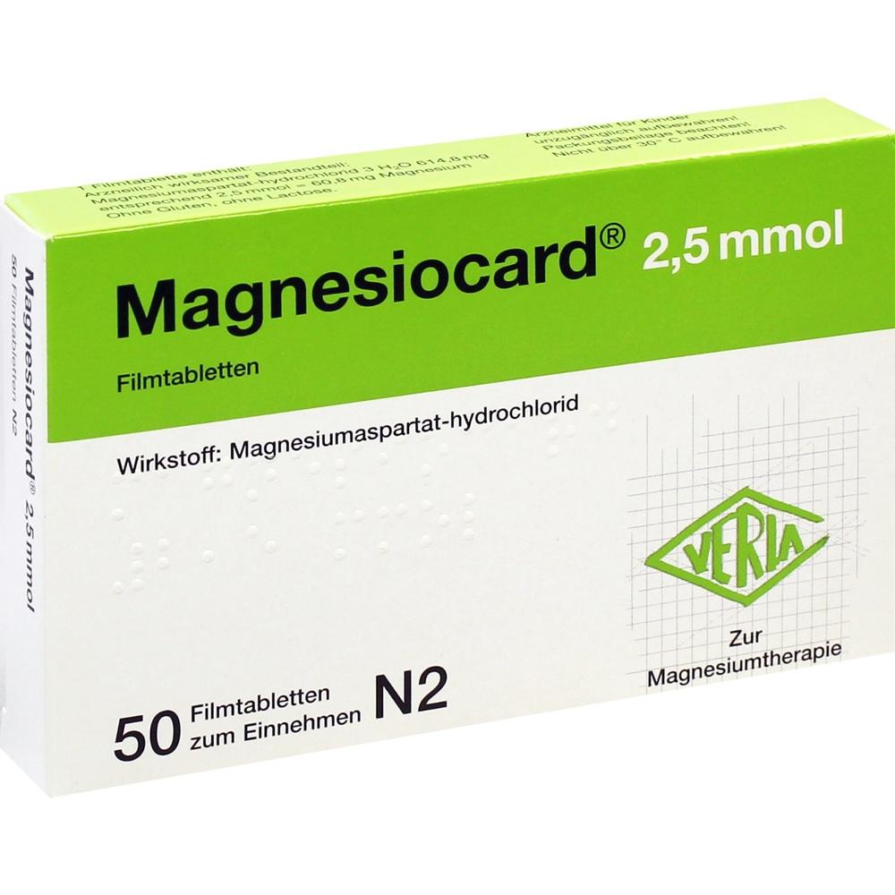 Magnesiocard 2,5 mmol