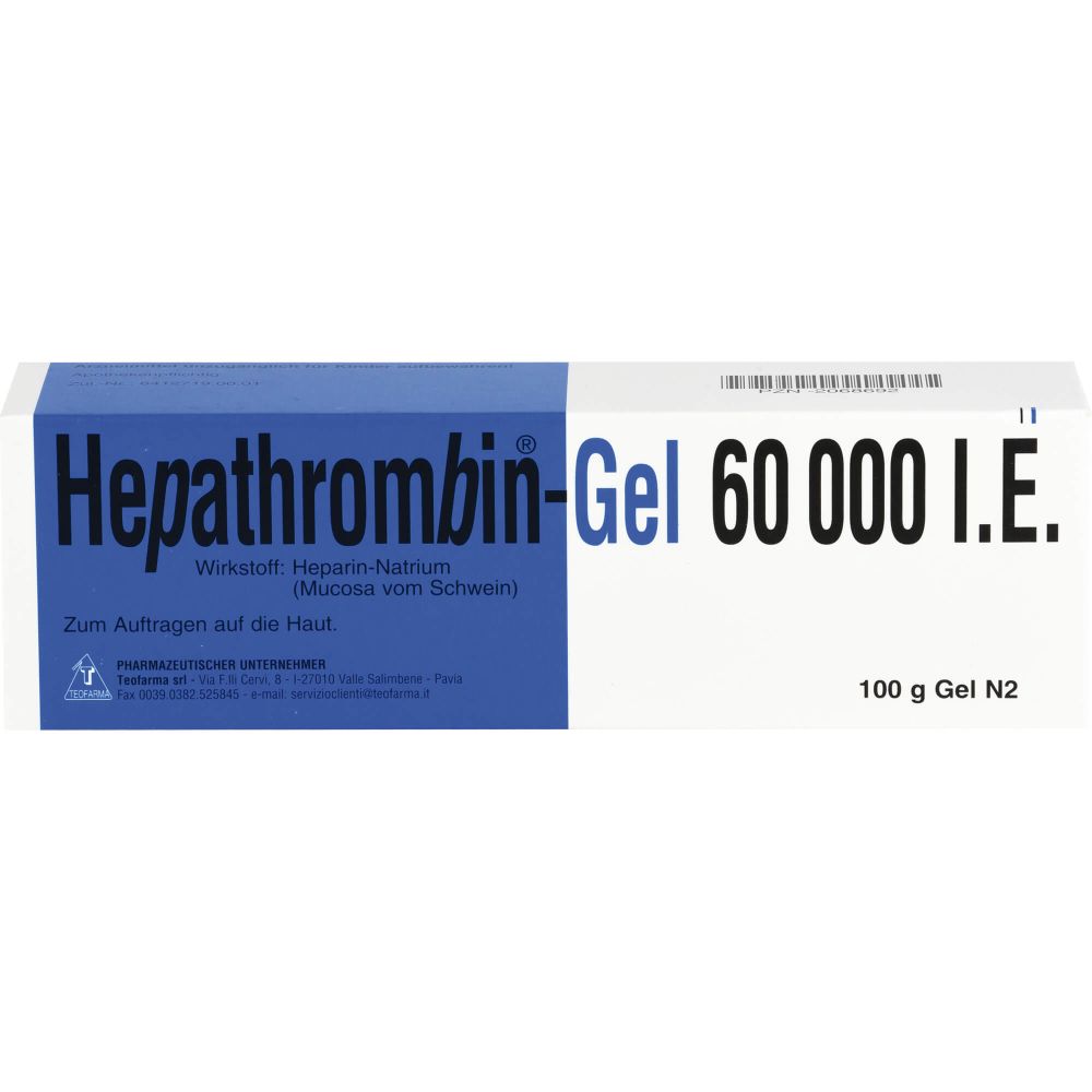 Hepathrombin-Gel 60000 I.E.