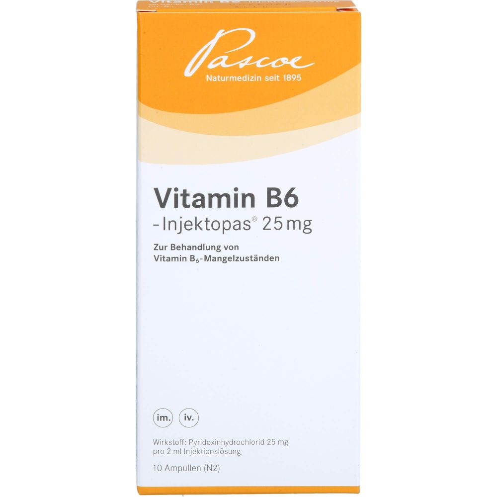 Vitamin B6-Injektopas 25 mg