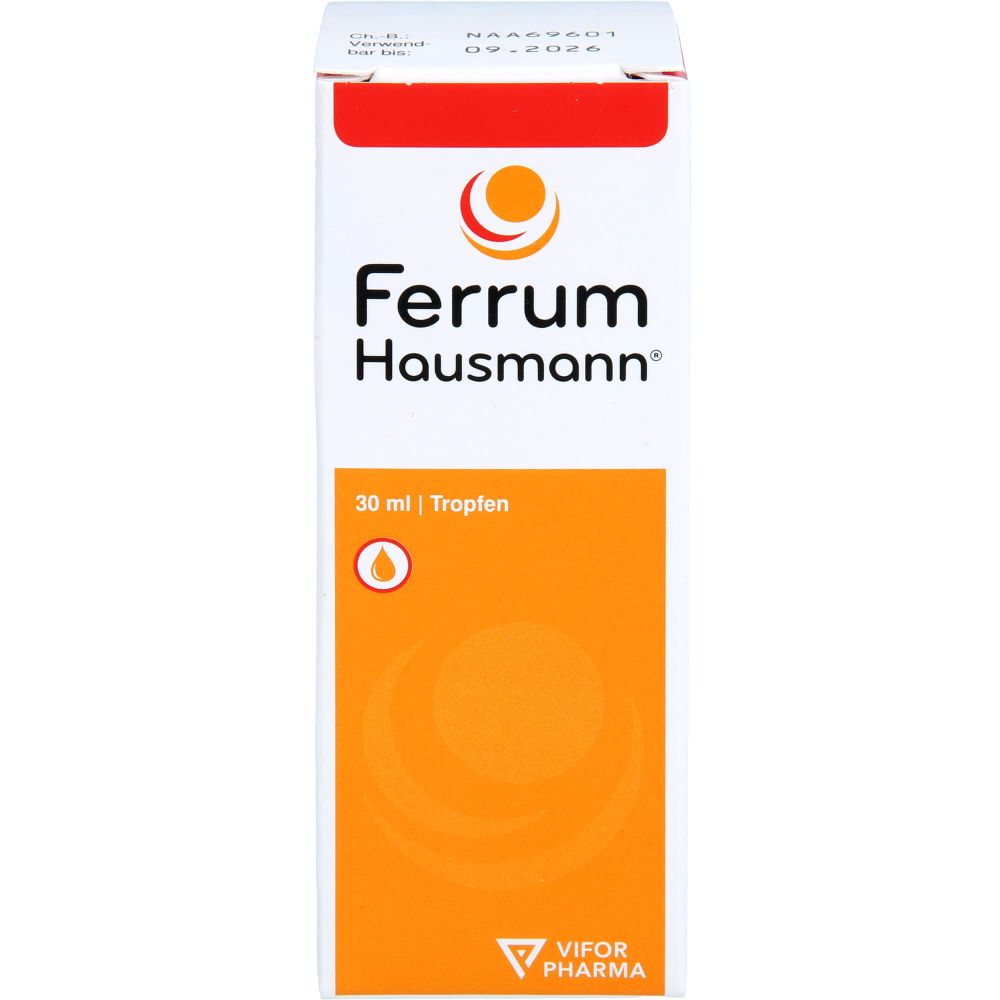 Ferrum Hausmann 50 mg Eisen/ml Lösung