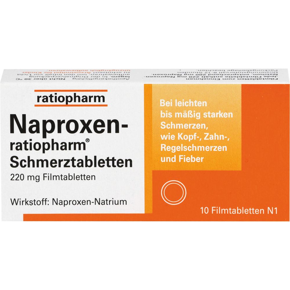 Naproxen-ratiopharm Schmerztabletten