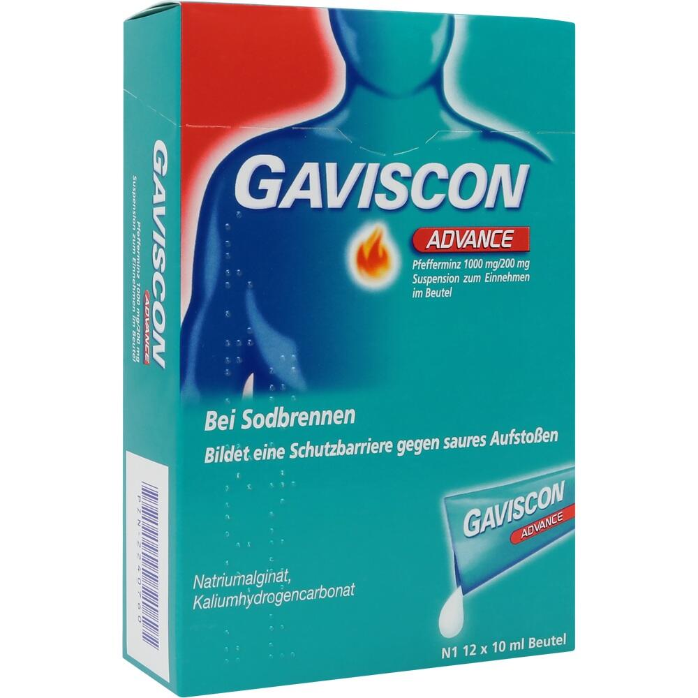 Gaviscon Advance Pfefferminz 1000 mg/200 mg Dosierbeutel
