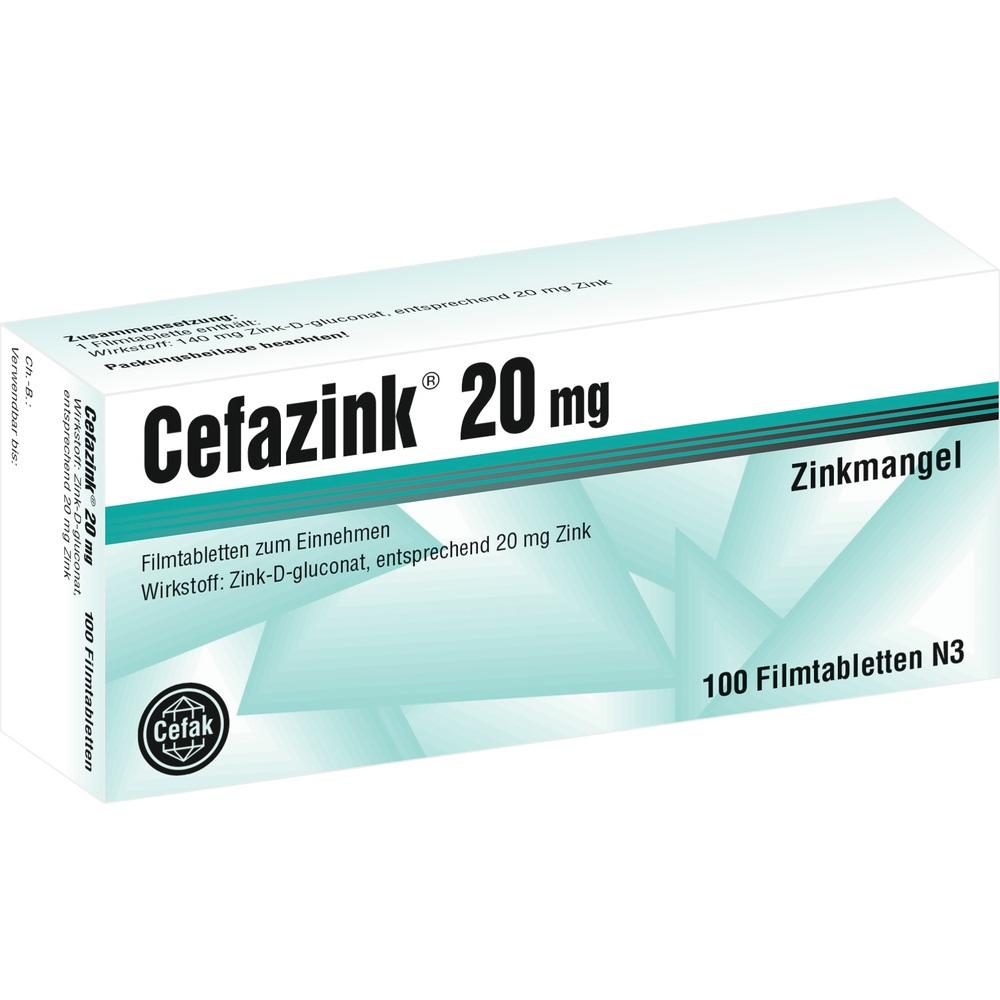 Cefazink 20 mg