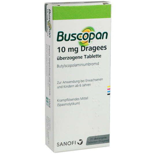 Buscopan 10 mg Dragees