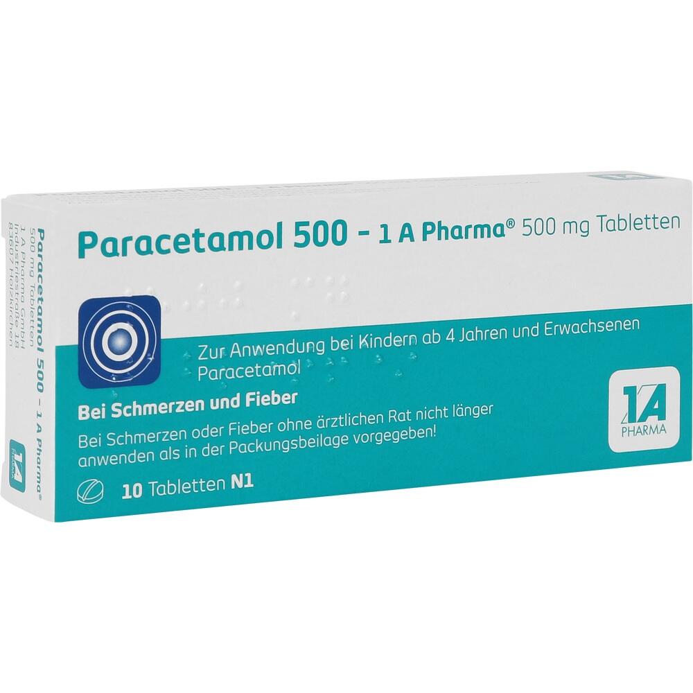 Paracetamol 500-1A Pharma