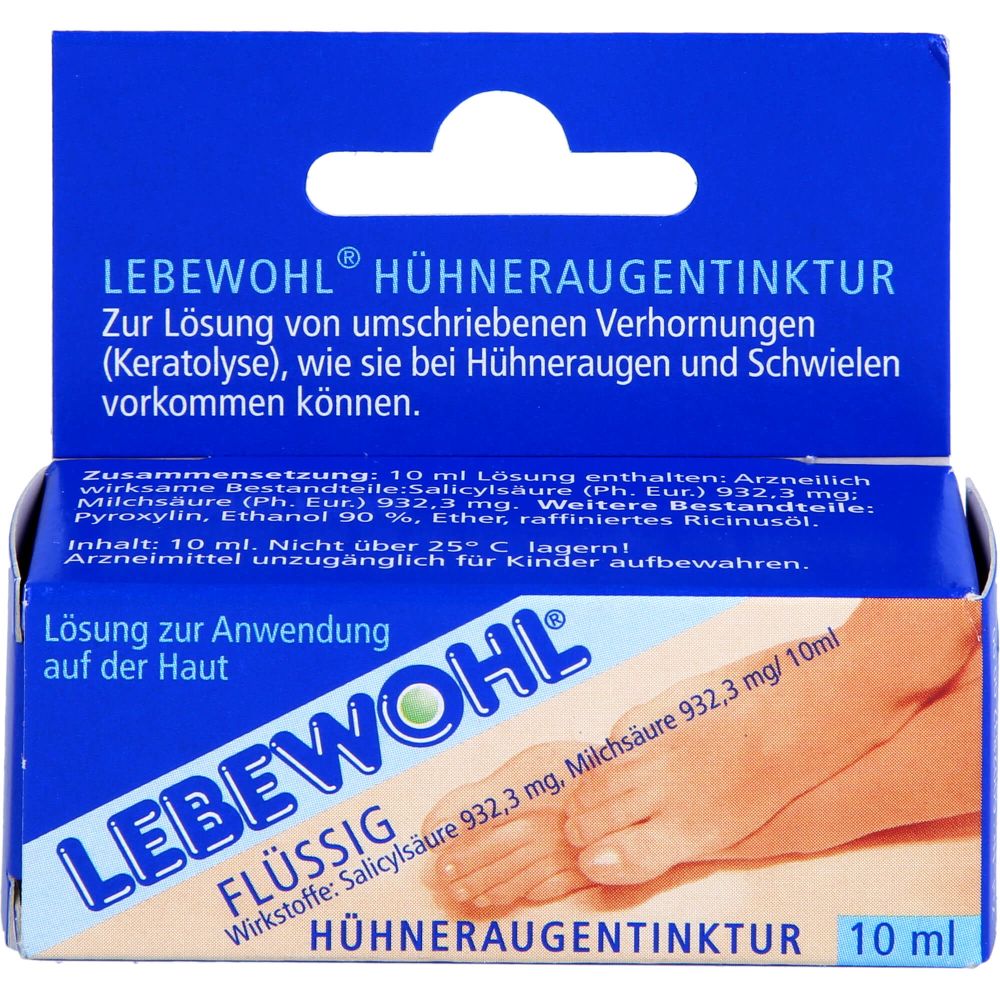 Lebewohl Flüssig