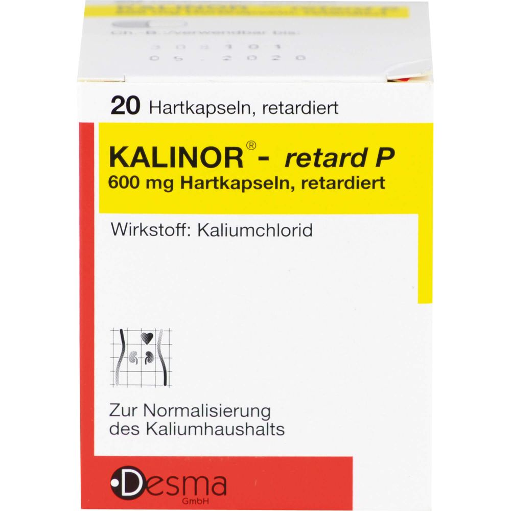 KALINOR-retard P 600 mg