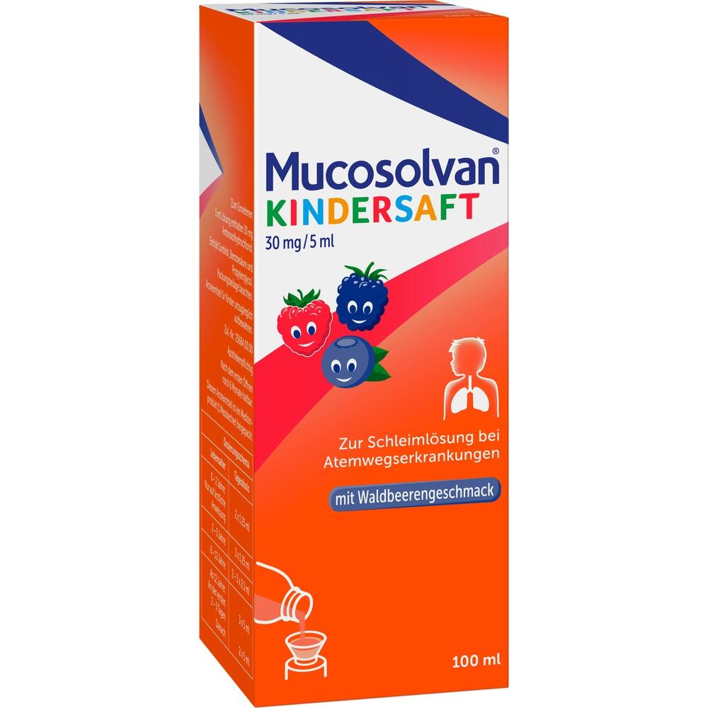 Mucosolvan Kindersaft 30 mg/5 ml