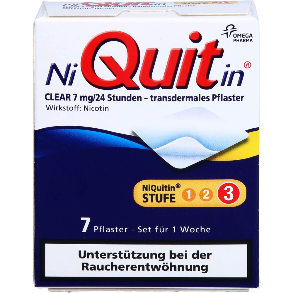 NiQuitin Clear 7 mg/24 Stunden