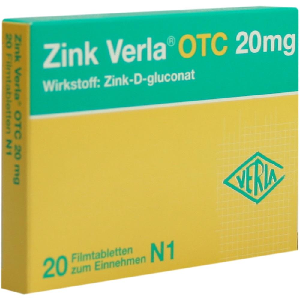 Zink Verla OTC 20 mg