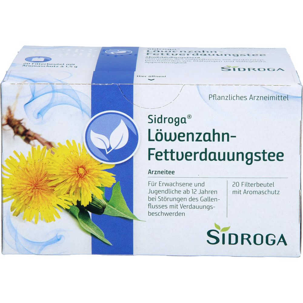 Sidroga Löwenzahn-Fettverdauungstee