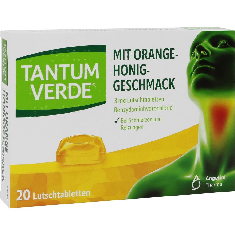 Tantum Verde mit Orange-Honiggeschmack 3 mg