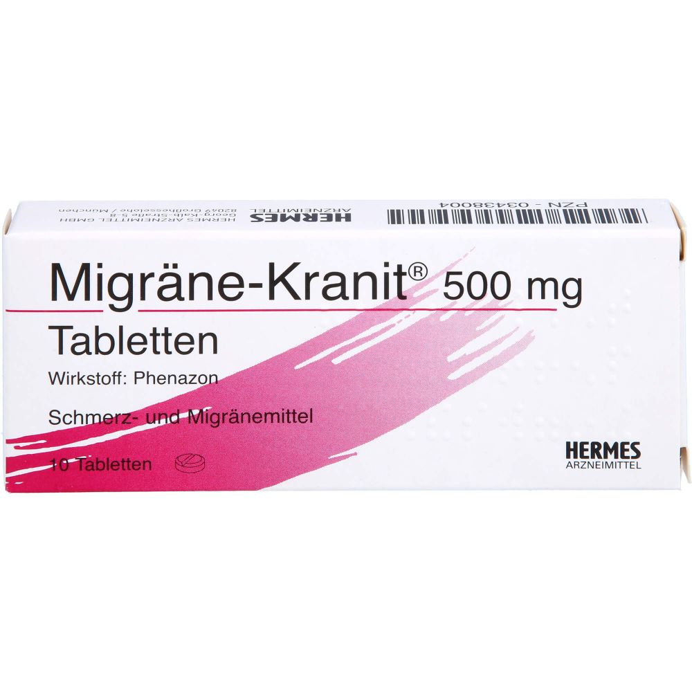 Migräne-Kranit 500 mg