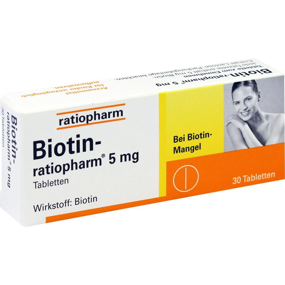 Biotin-ratiopharm 5 mg