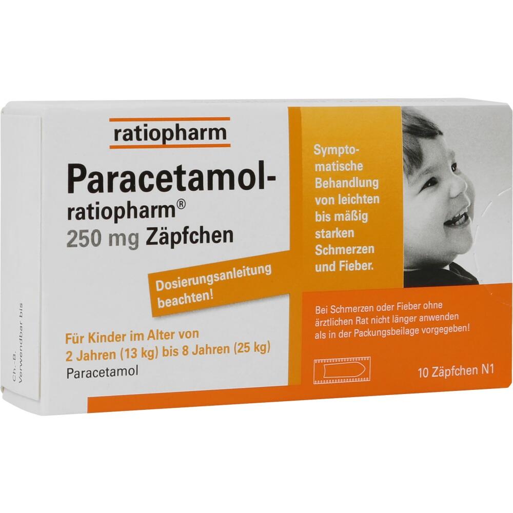 Paracetamol-ratiopharm 250 mg