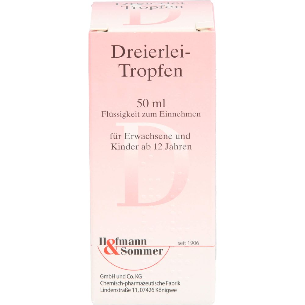 Dreierlei-Tropfen
