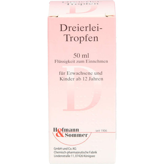 Dreierlei-Tropfen