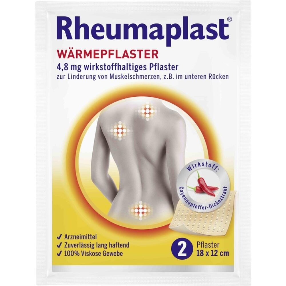 Rheumaplast 4,8 mg Wirkstoffhaltiges Pflaster