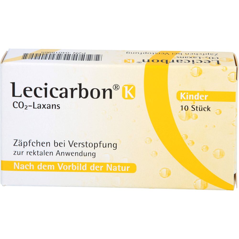 Lecicarbon K CO2-Laxans für Kinder