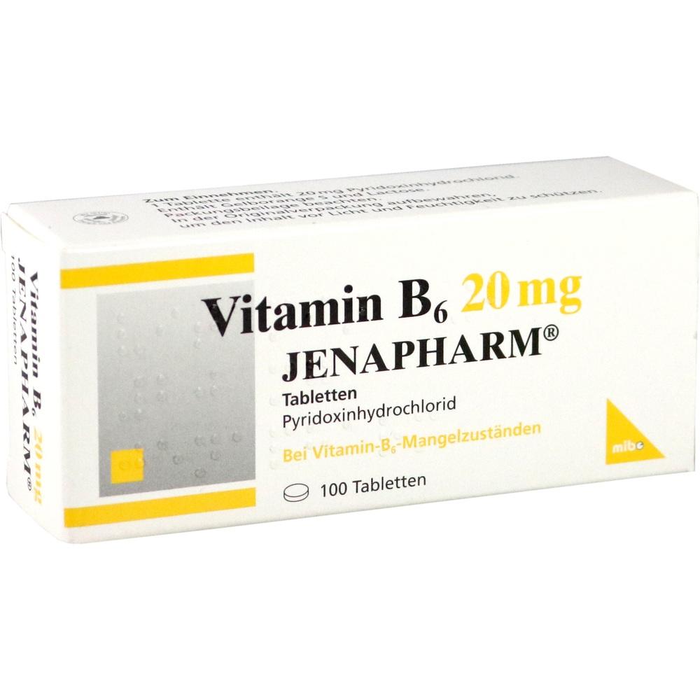 Vitamin B6 20 mg JENAPHARM