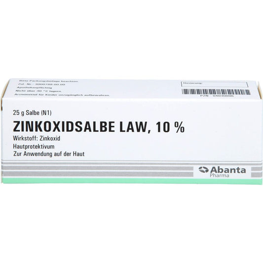 Zinkoxidsalbe LAW 10 %