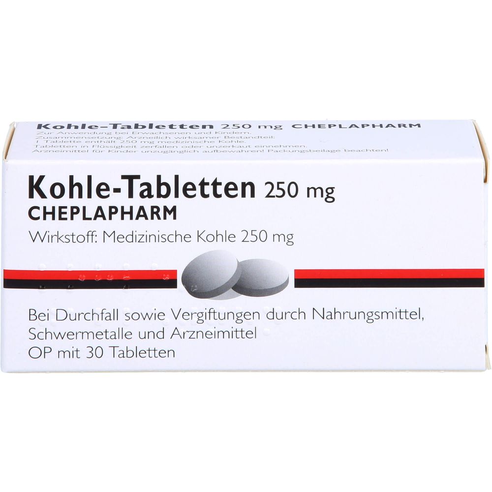 Kohle-Tabletten 250 mg