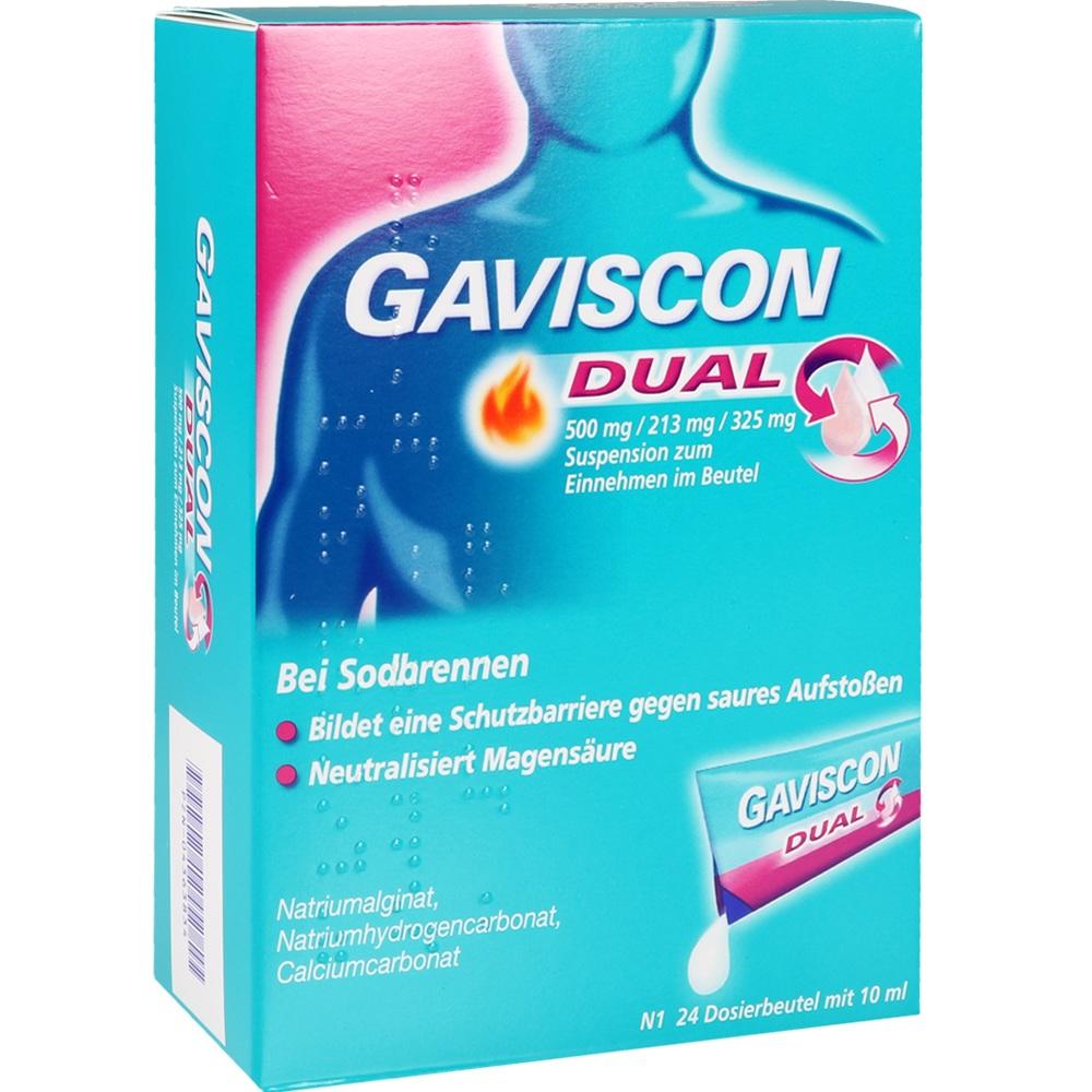 Gaviscon Dual 500 mg/213 mg/325 mg im Beutel