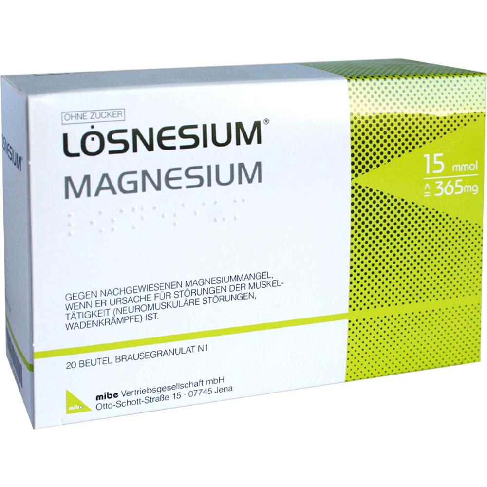 Lösnesium Brausegranulat