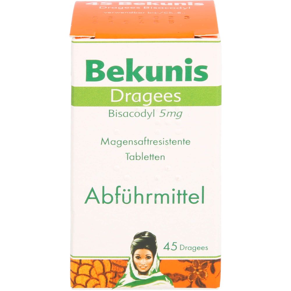Bekunis Dragees Bisacodyl 5 mg