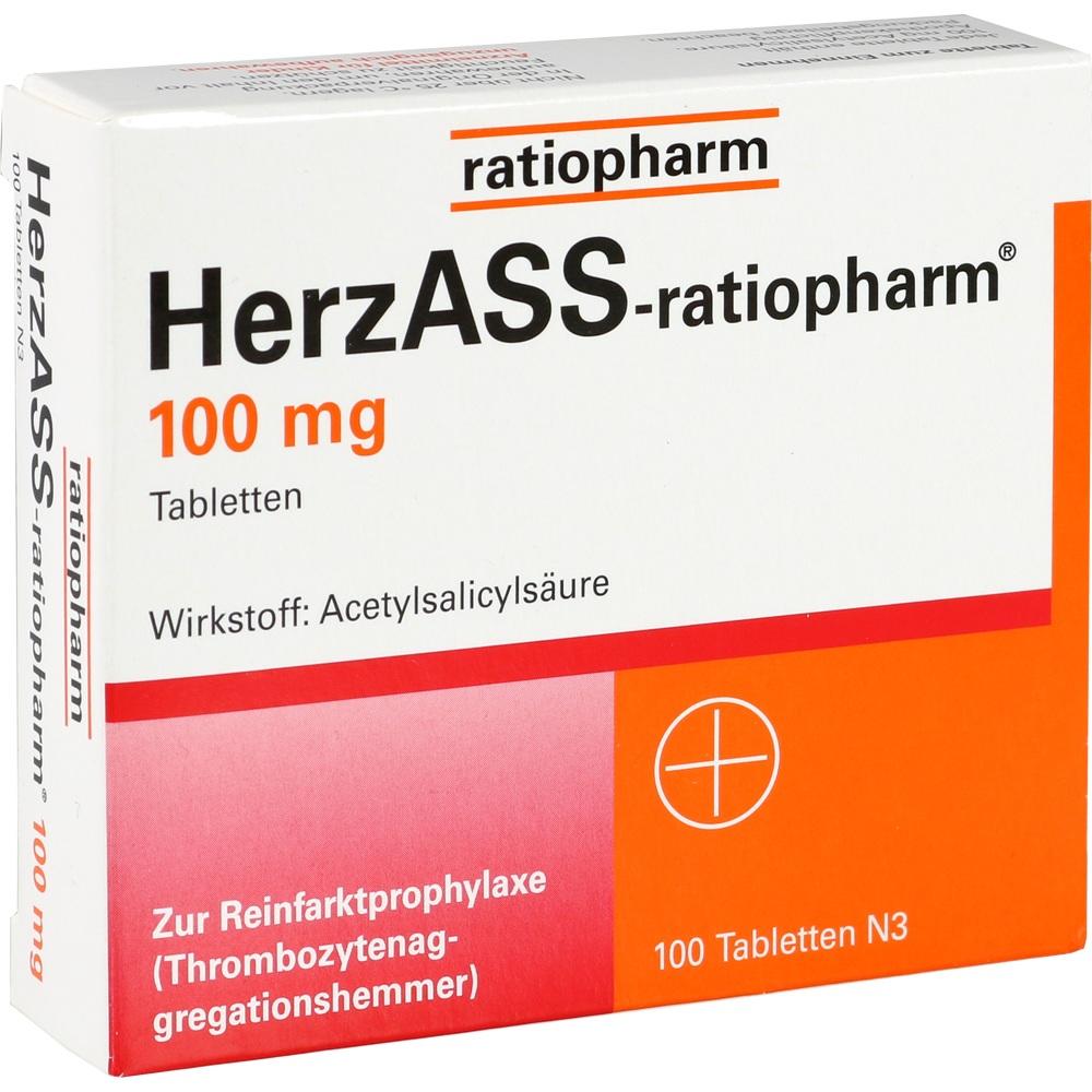 HerzASS-ratiopharm 100 mg