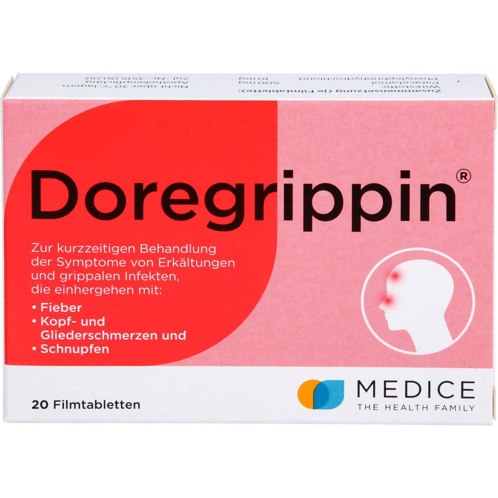 Doregrippin 500 mg/10 mg