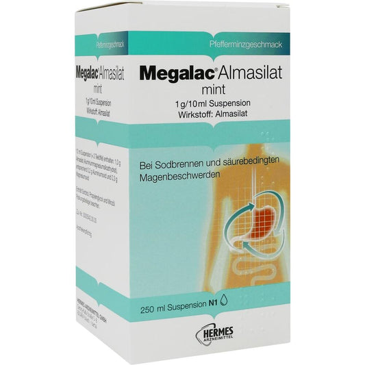 Megalac Almasilat mint Flasche