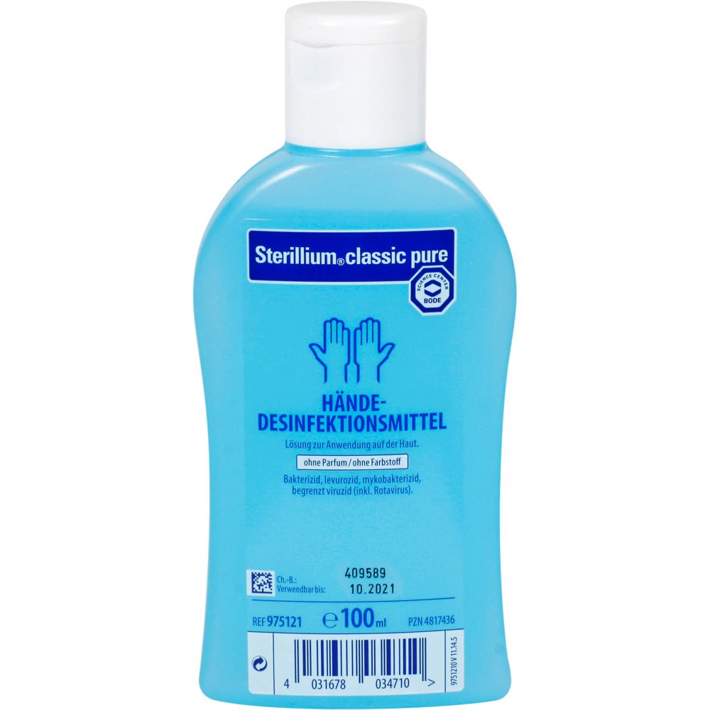 Sterillium classic pure Händedesinfektion