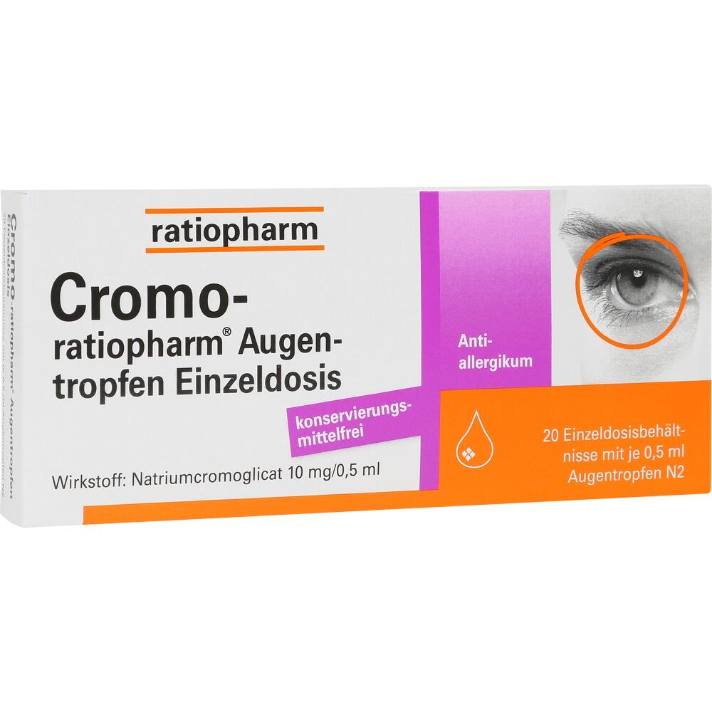 Cromo-ratiopharm Augentropfen