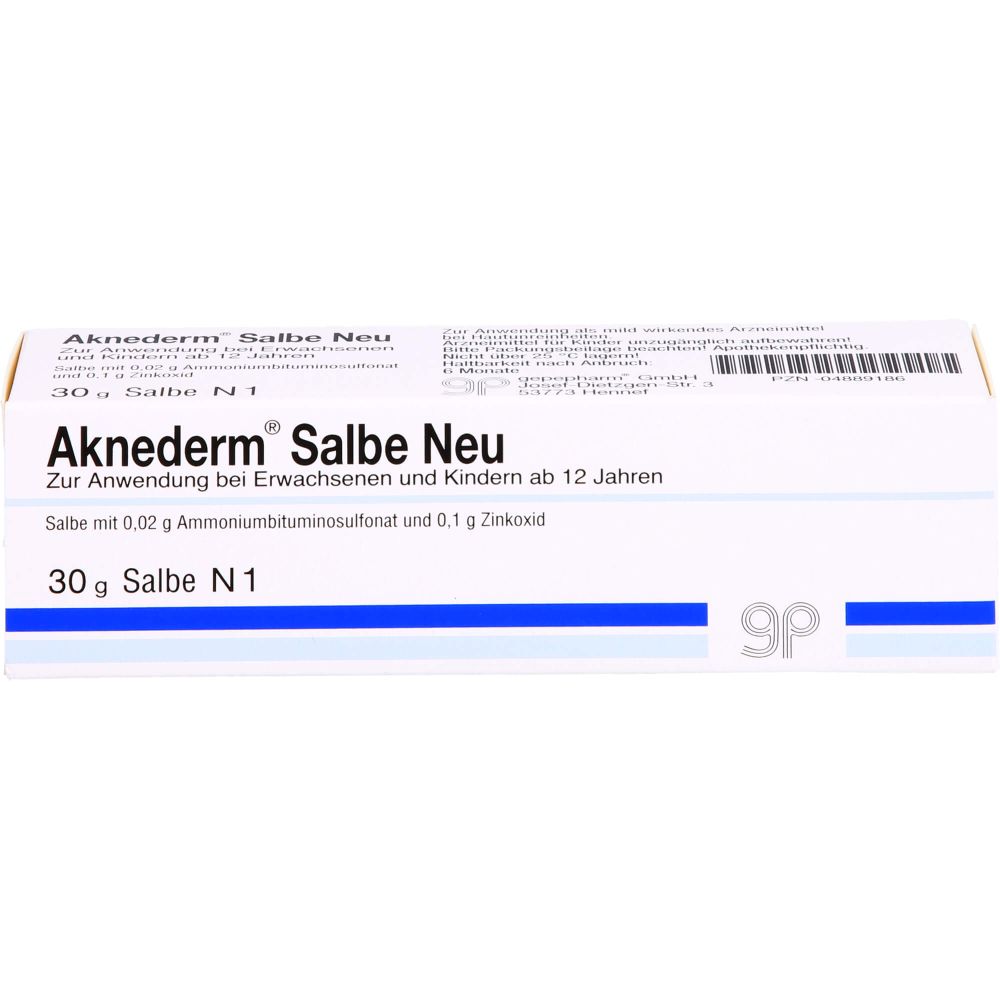 Aknederm Salbe Neu