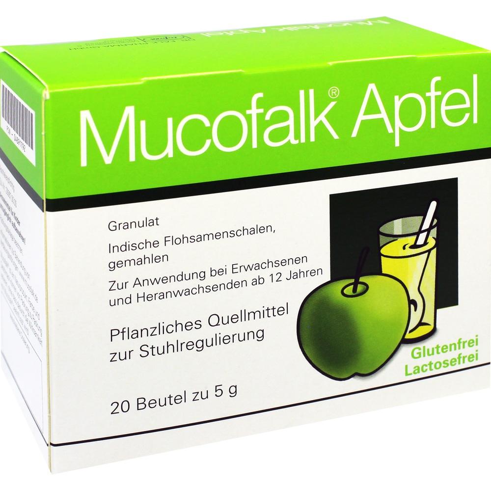 Mucofalk Apfel Beutel