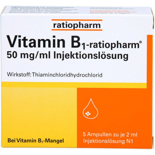 Vitamin B1-ratiopharm 50 mg/ml Injektionslösung