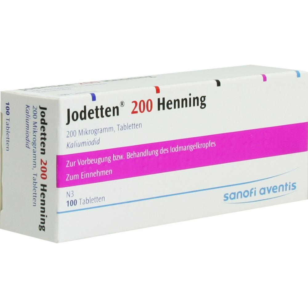Jodetten 200 Henning 200 Mikrogramm