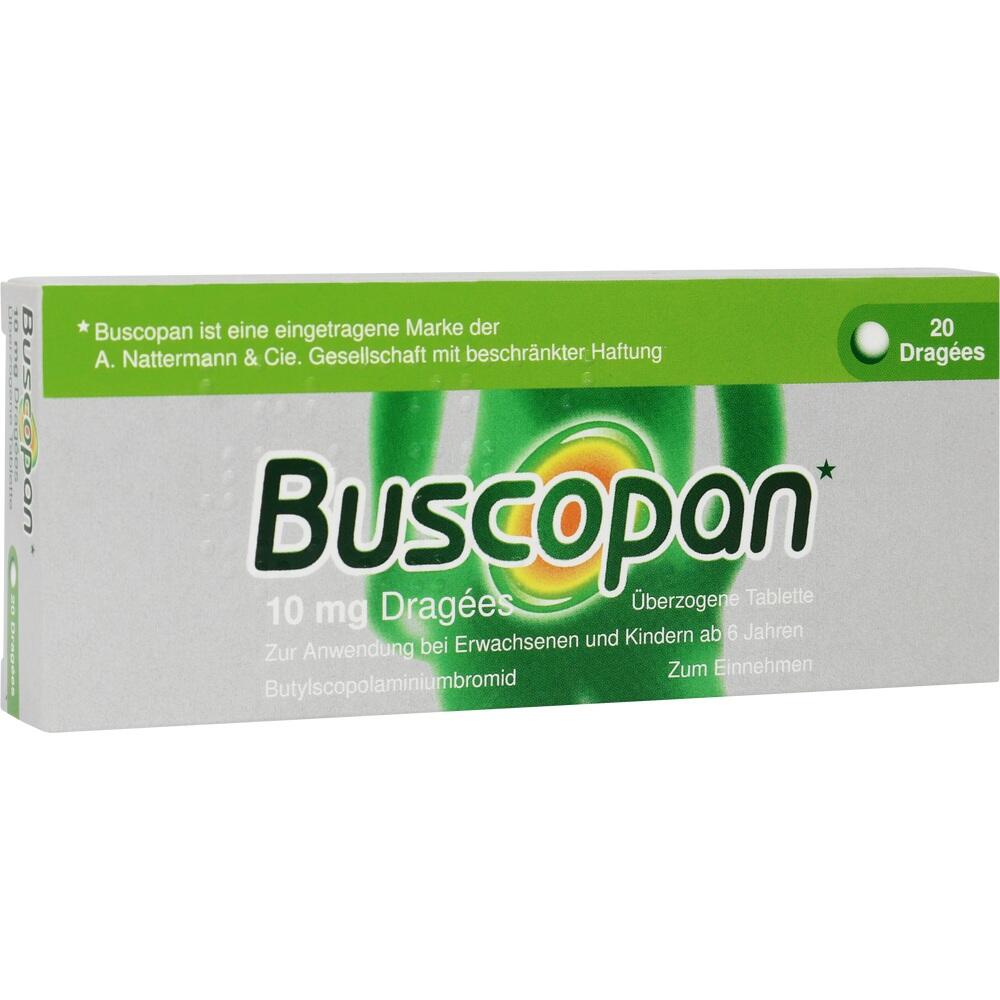 Buscopan 10 mg Dragees
