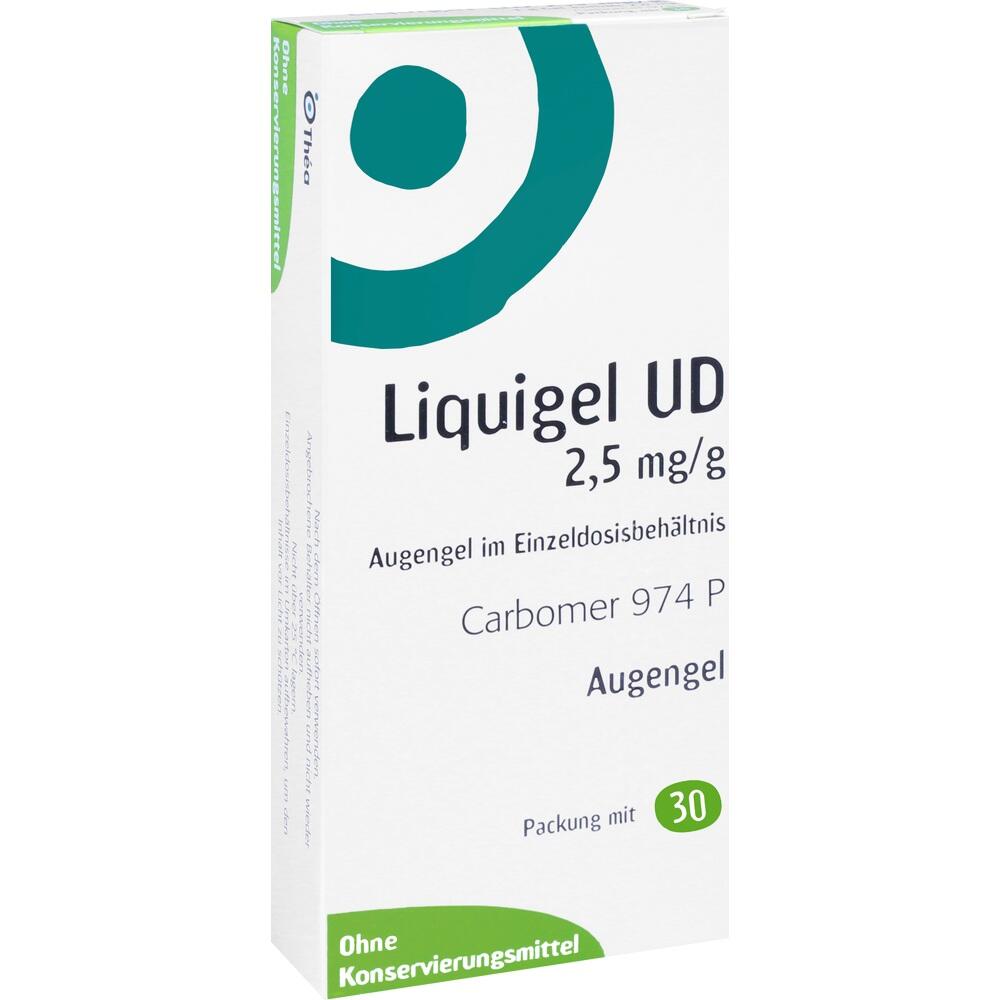 Liquigel UD 2,5 mg/g Augengel