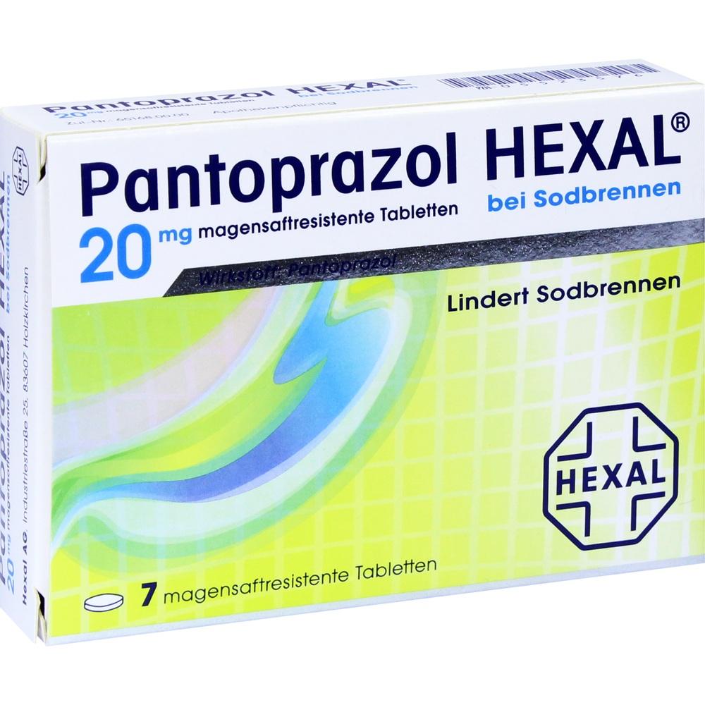 Pantoprazol HEXAL bei Sodbrennen 20 mg