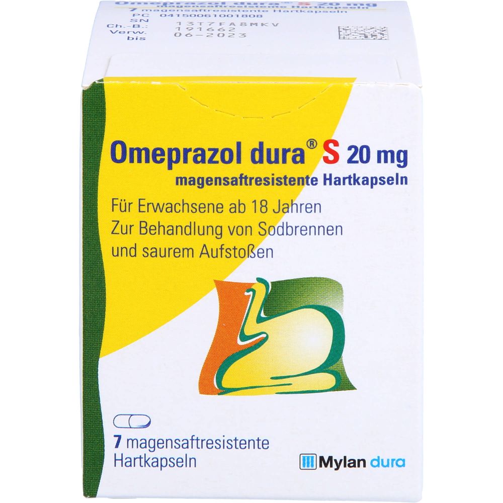 Omeprazol dura S 20 mg